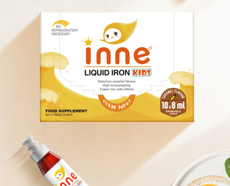Inne® Introducing Liquid Iron Supplement for Kids