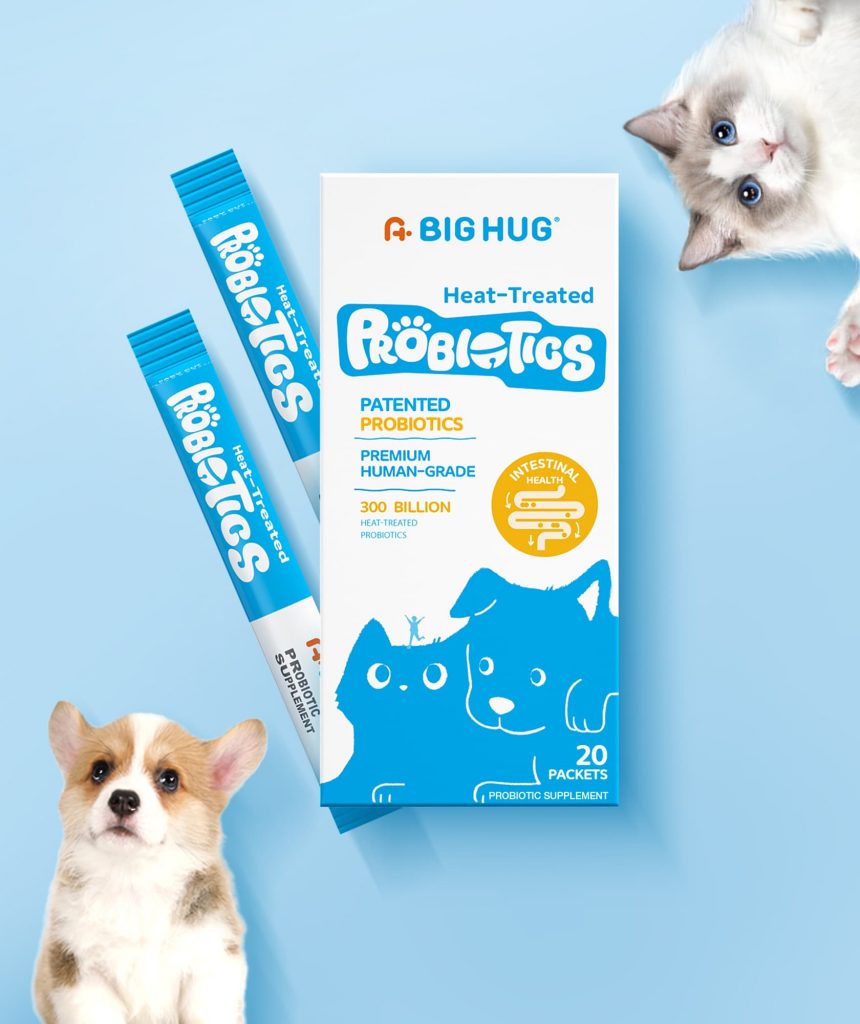 A Big Hug® Introduces Heat-Treated Probiotics for Cats and Dogs
